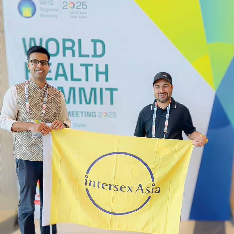 Intersex Asia takes forward the ‘I’ Exist campaign at World Health Summit Regional Meeting 1